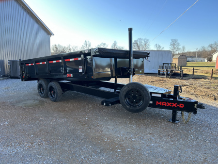 New 2026 MAXXD 96 X16' 17.5K Deckover Dump Trailer