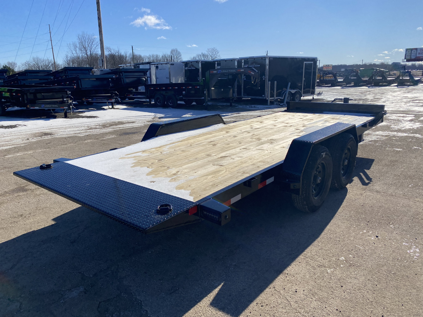 New 2026 Load Trail 83x20 14k Rapid Tilt Trailer