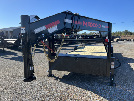 New 2026 MAXX-D 83"X24' 18K Gooseneck Tilt Equipment Trailer