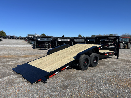 New 2026 MAXX-D 83"X24' 18K Gooseneck Tilt Equipment Trailer