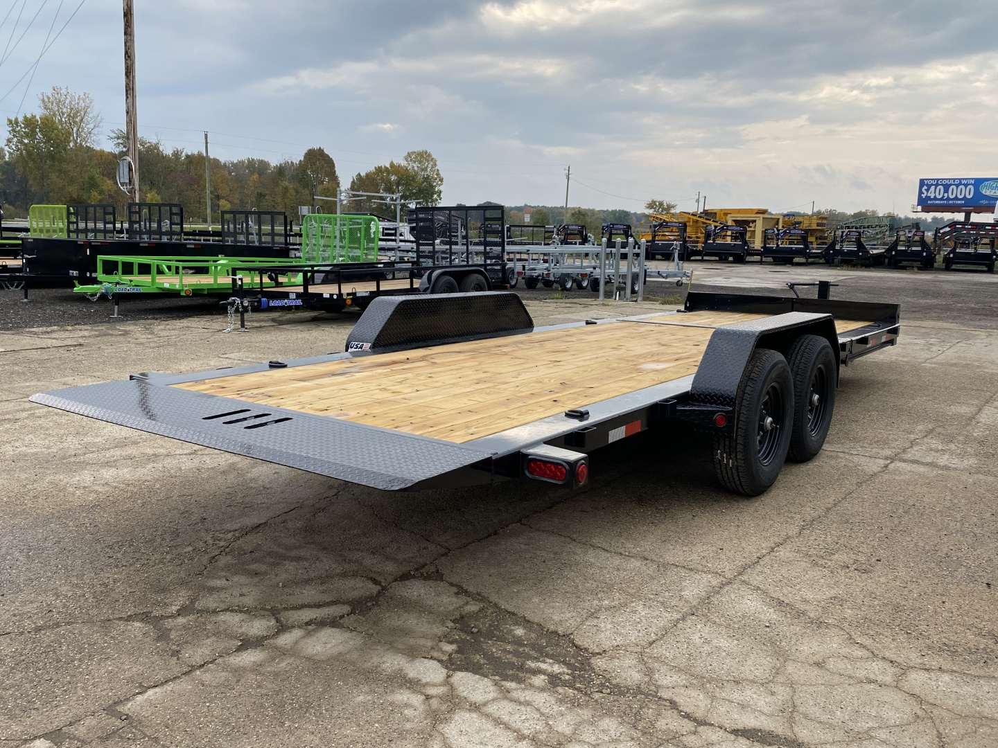 New 2026 Load Trail 83x22 14k Gravity Tilt Trailer