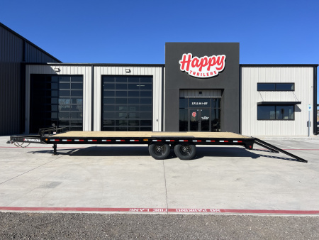 New 2026 PJ 102 x24' BP 8  I-Beam Deckover Trailer – F8