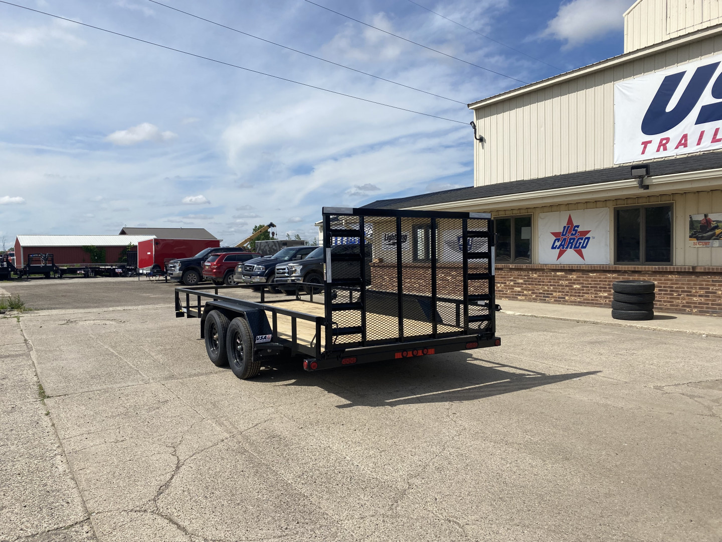 New 2026 Load Trail 83x16 Tandem Axle 2-Brake 7k Landscape Trailer