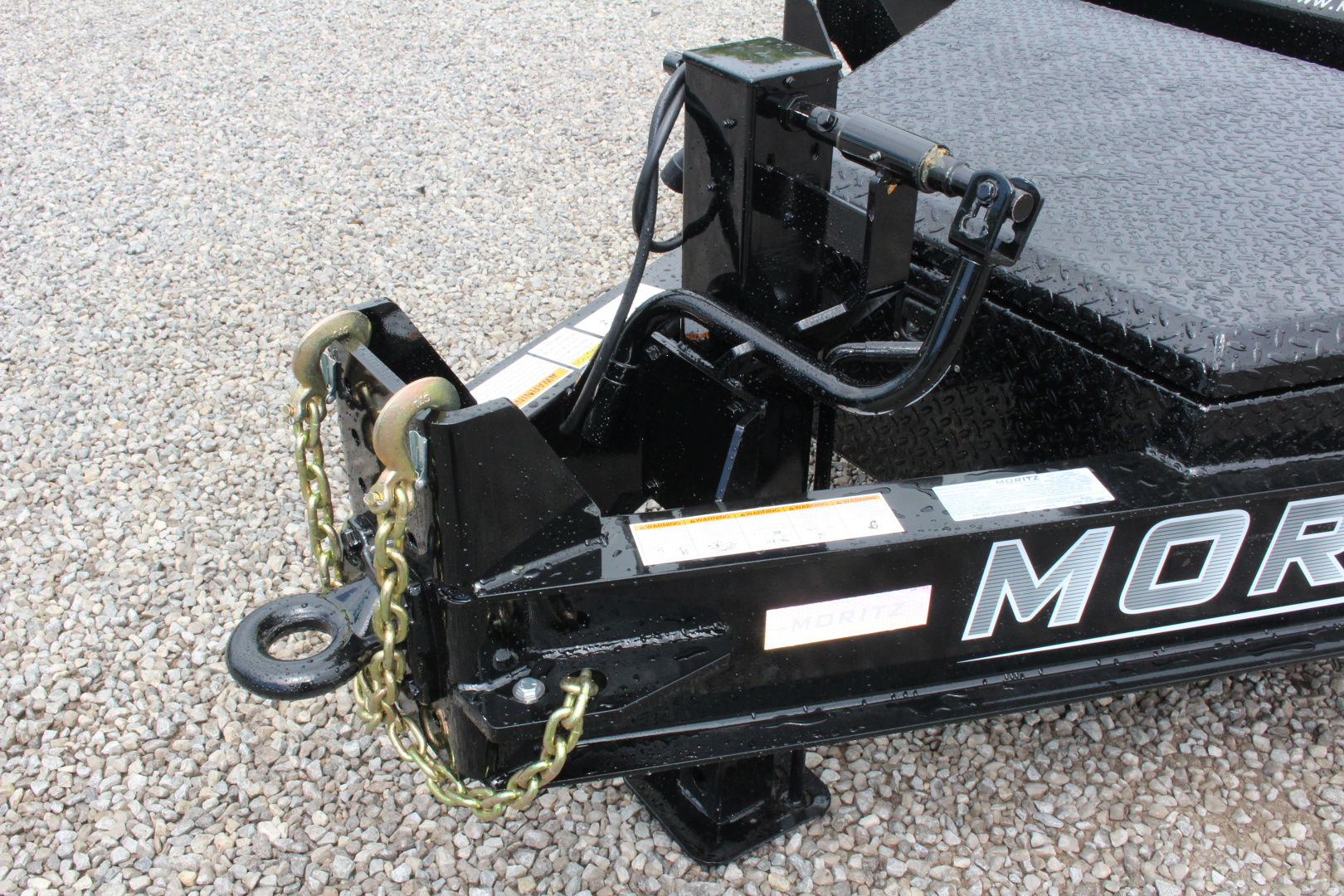 New 2026 Moritz 7' x 16' + 6' Low Pro - Gravity Tilt - Tilt Trailer - 22900# GVW