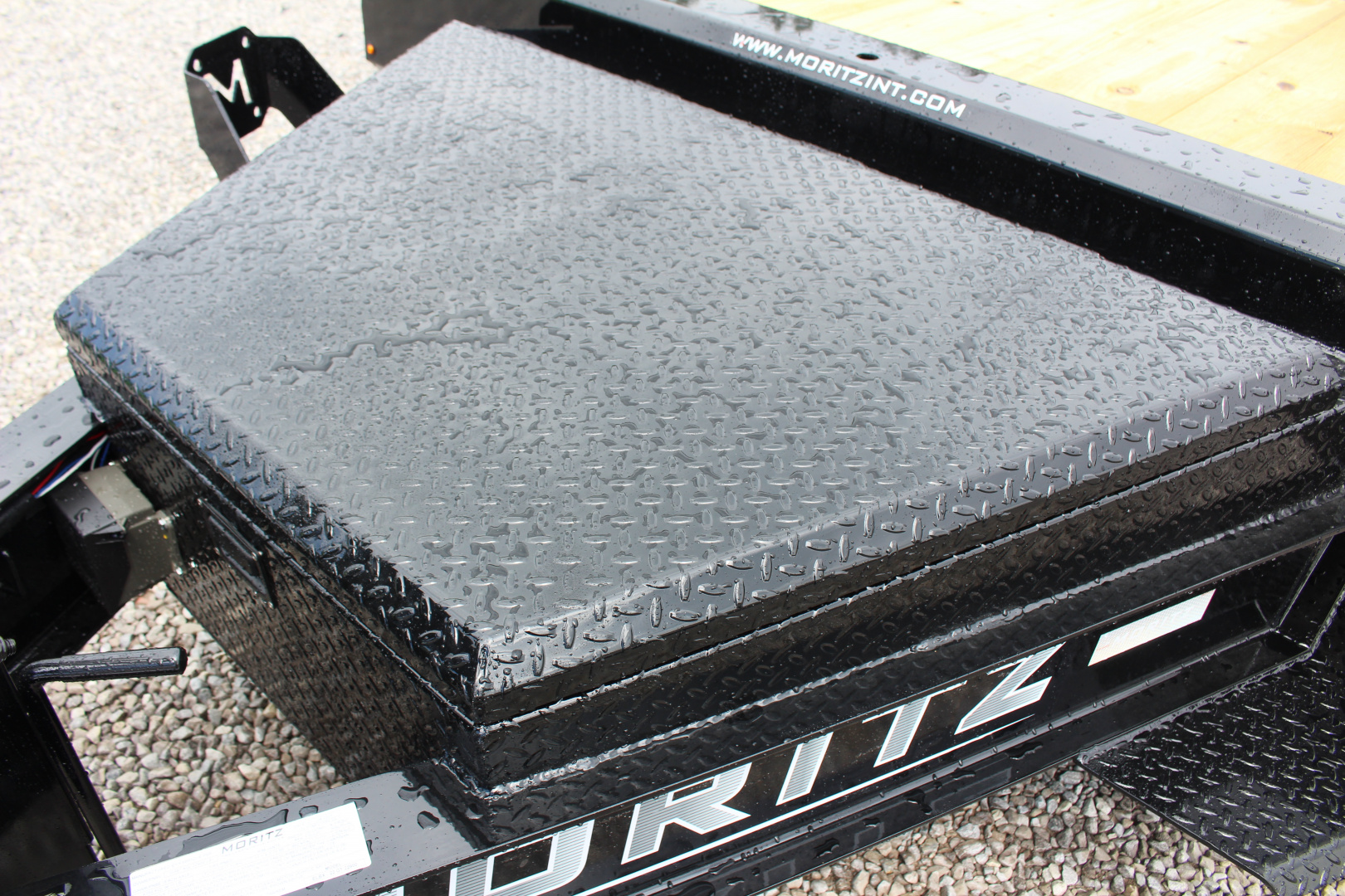 New 2026 Moritz 7' x 16' + 6' Low Pro - Gravity Tilt - Tilt Trailer - 22900# GVW