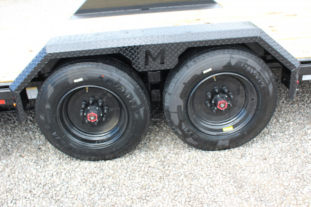 New 2026 Moritz 7' x 16' + 6' Low Pro - Gravity Tilt - Tilt Trailer - 22900# GVW