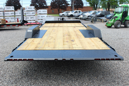 New 2026 Moritz 7' x 16' + 6' Low Pro - Gravity Tilt - Tilt Trailer - 22900# GVW