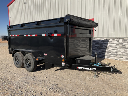 2026 PJ 72"x12' BP Tandem Axle Dump w/ 48" Sides – D3