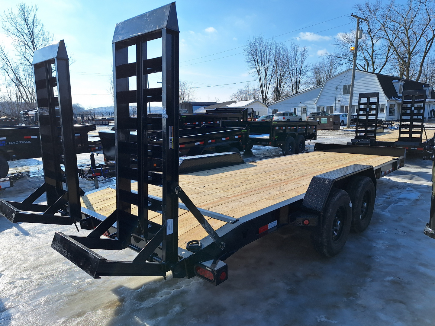 New 2026 Load Trail 83x22 I Beam Equipment Trailer
