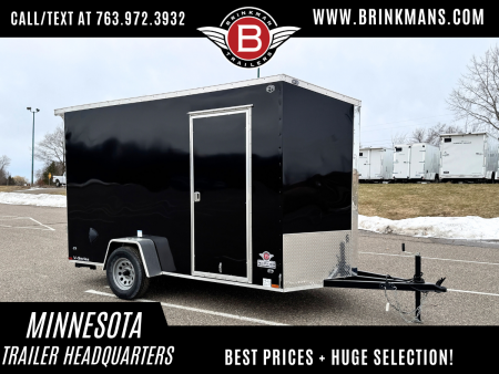 New Continental Cargo 6x12 Enclosed Trailer - Ramp Door!