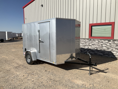 New 2026 Compass 6'x12' Enclosed Cargo Trailer - Indigo DLX