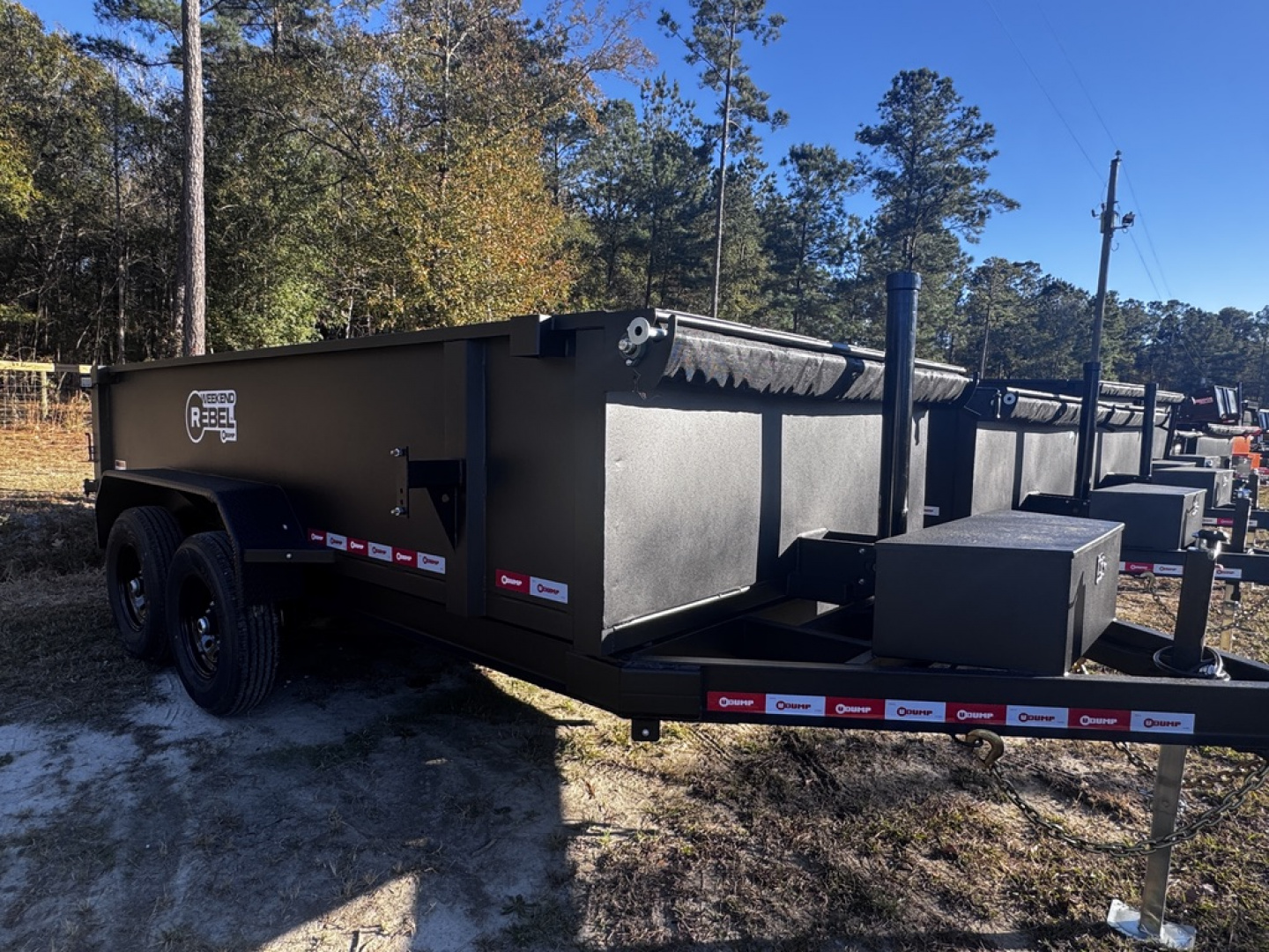 New 2026 U-Dump 83"x14' 31in sides 14k front telescoping cylinder dump trailer