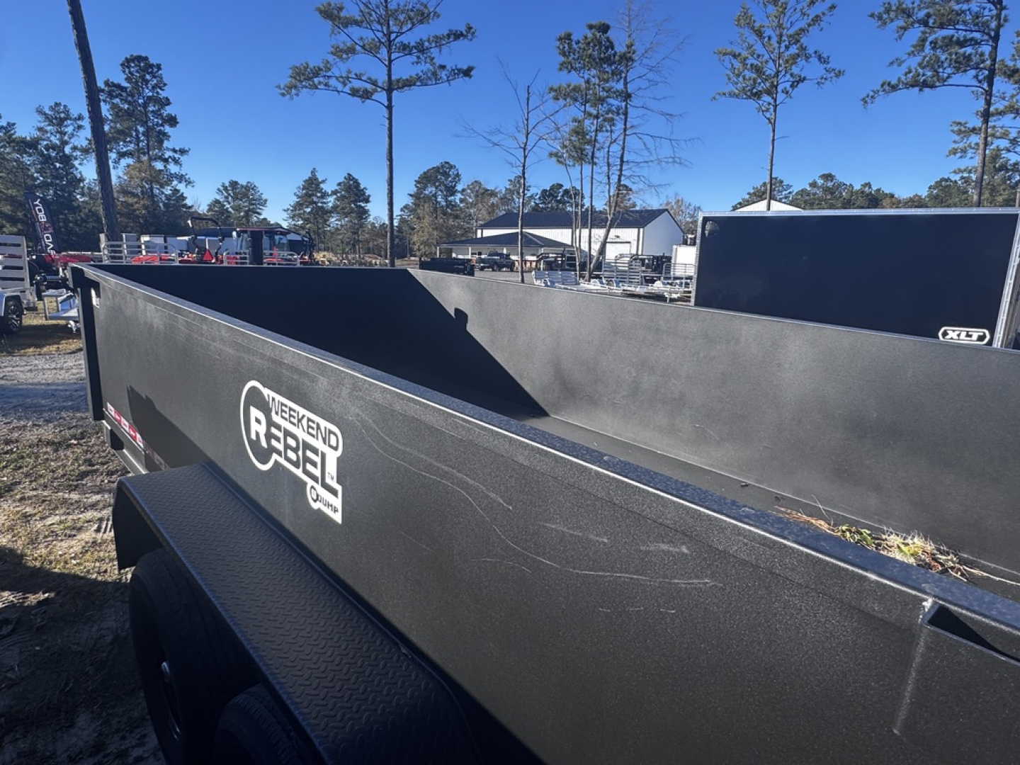 New 2026 U-Dump 83"x14' 31in sides 14k front telescoping cylinder dump trailer