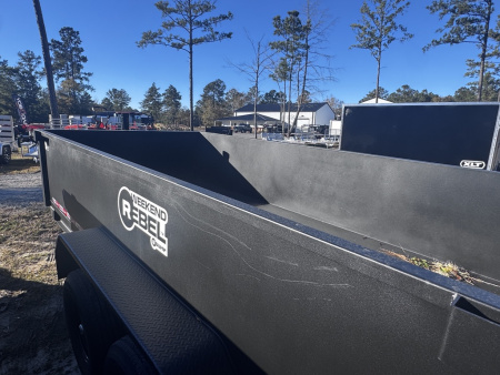 New 2026 U-Dump 83"x14' 31in sides 14k front telescoping cylinder dump trailer