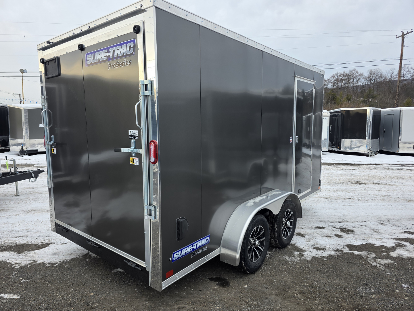 New 2026 Sure-Trac PRO SERIES 7X14 7K - UTV Cargo / Enclosed Trailer