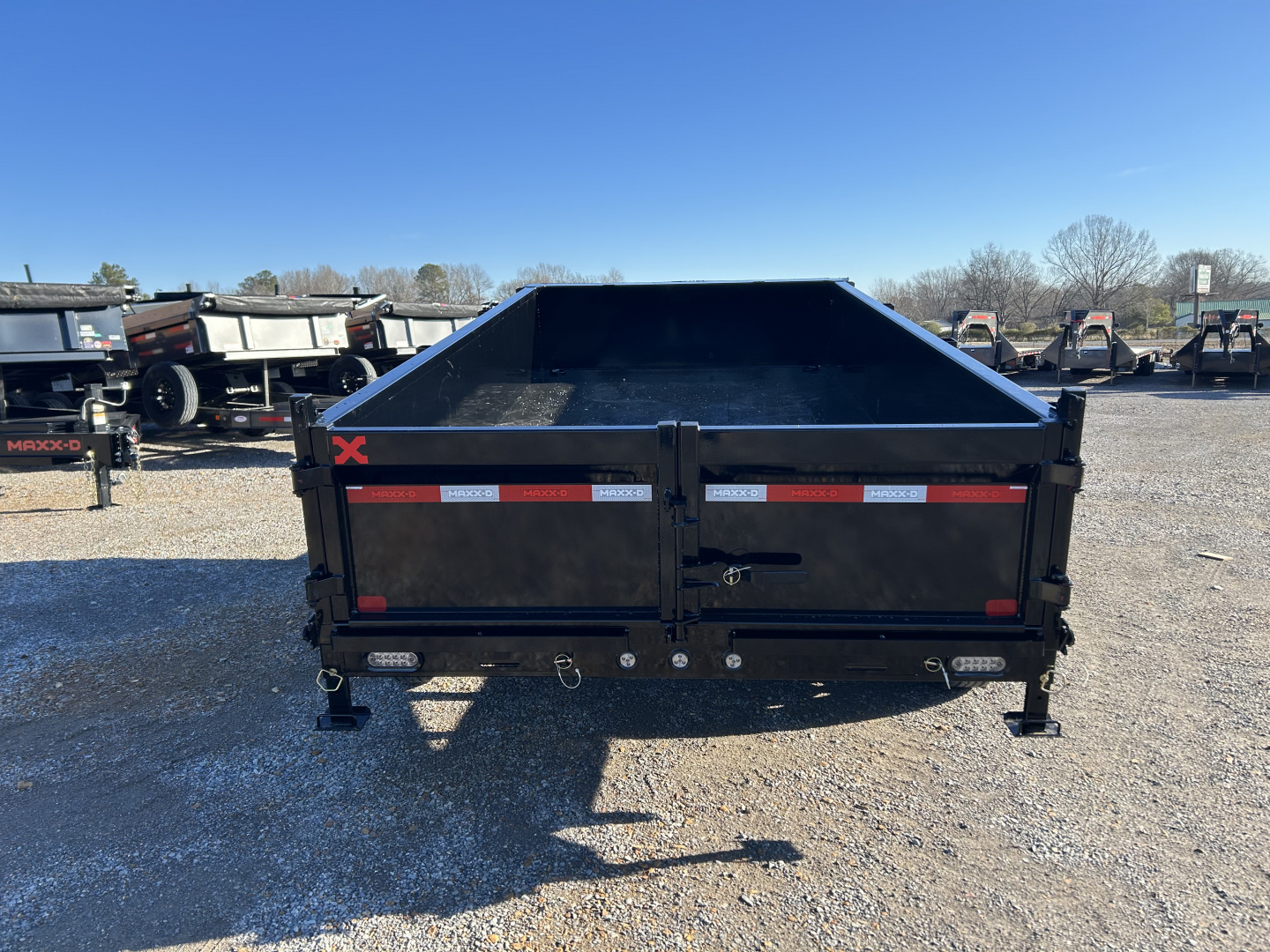 New 2026 MAXXD Dump Trailer | 83" x 14' 17.5K GVWR