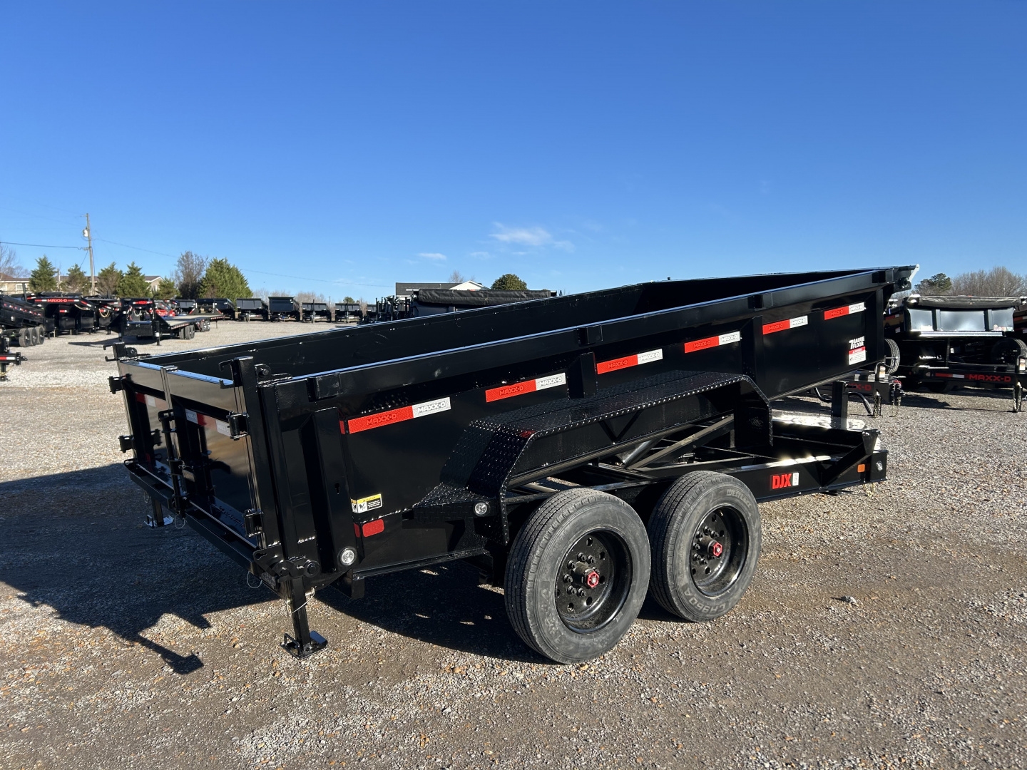 New 2026 MAXXD Dump Trailer | 83" x 14' 17.5K GVWR