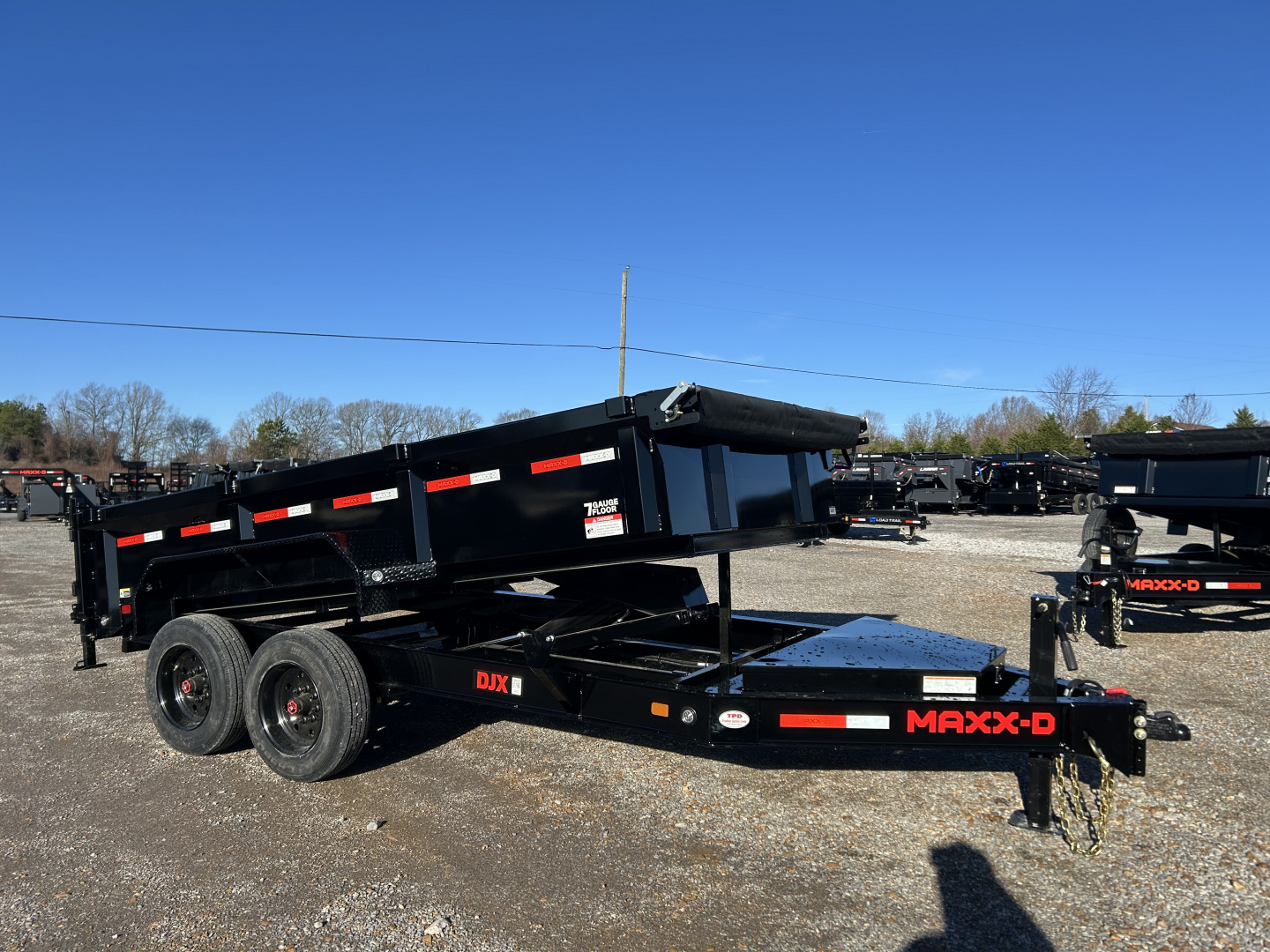 New 2026 MAXXD Dump Trailer | 83" x 14' 17.5K GVWR