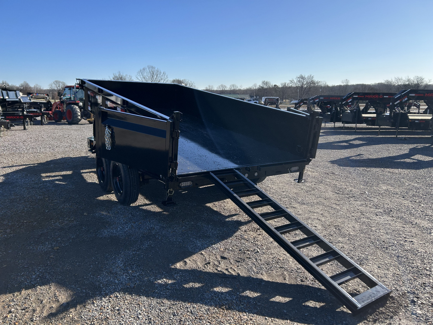 New 2026 MAXXD Dump Trailer | 83" x 14' 17.5K GVWR