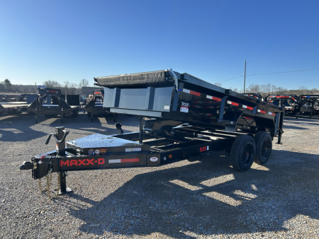 New 2026 MAXXD Dump Trailer | 83" x 14' 17.5K GVWR