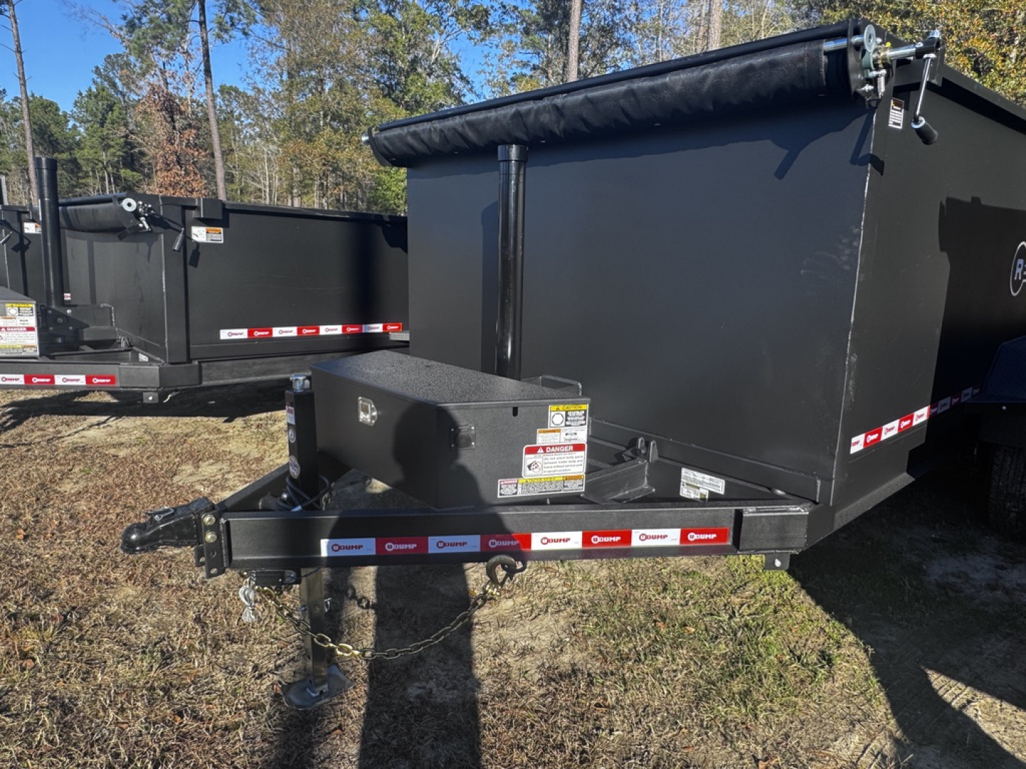 New 2026 U-Dump 4ft sides front telescoping cyclinder dump trailer