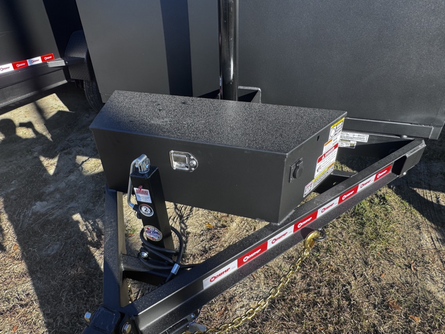 New 2026 U-Dump 4ft sides front telescoping cyclinder dump trailer