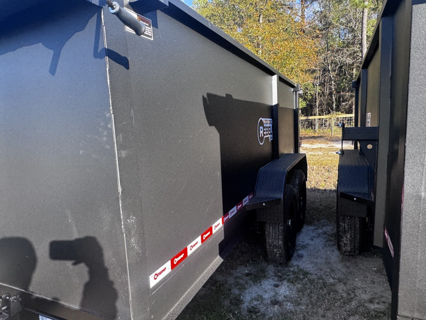 New 2026 U-Dump 4ft sides front telescoping cyclinder dump trailer