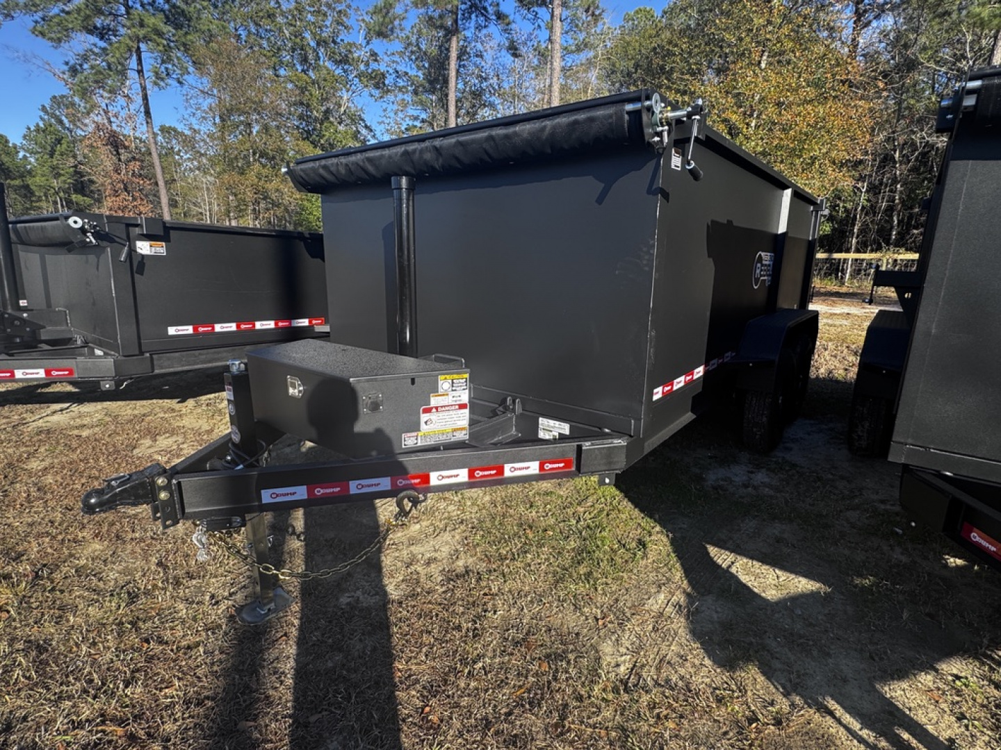 New 2026 U-Dump 4ft sides front telescoping cyclinder dump trailer