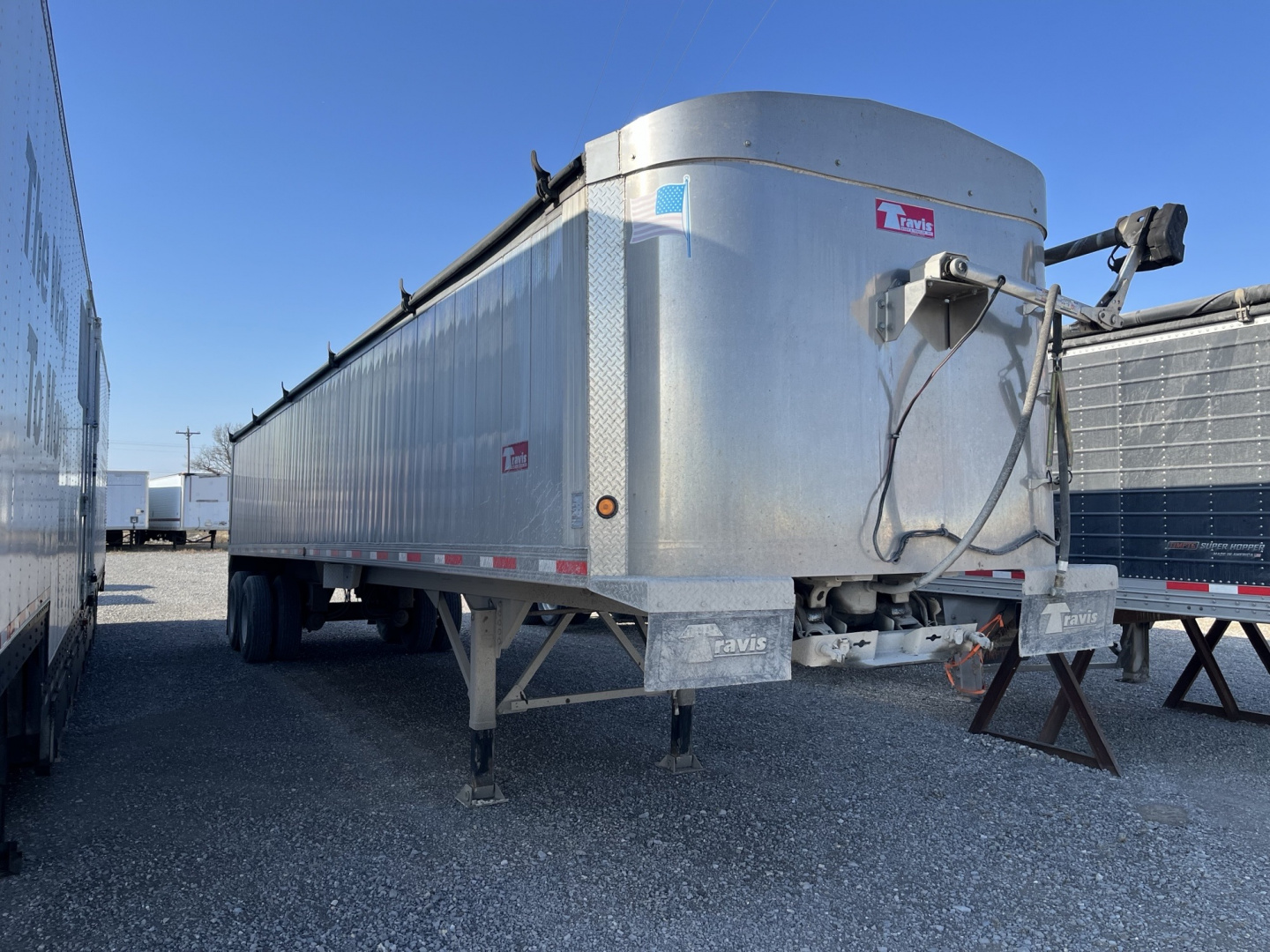 Used $1995/Month Used 2023 Travis Frameless T102 x 39' Dump Trailer Sale or Rent to Own