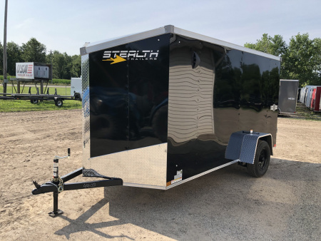 New 2026 Stealth Trailers 6X12 W/ RAMP DOOR Cargo / Enclosed Trailer
