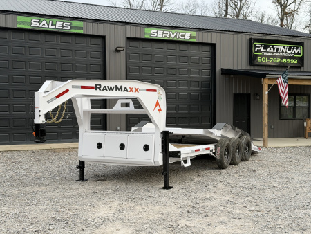 New 2026 RawMaxx G3X Tilt Trailer 24' x 102  GN Gravity Tilt - 21K GVWR Triple Axle 7k