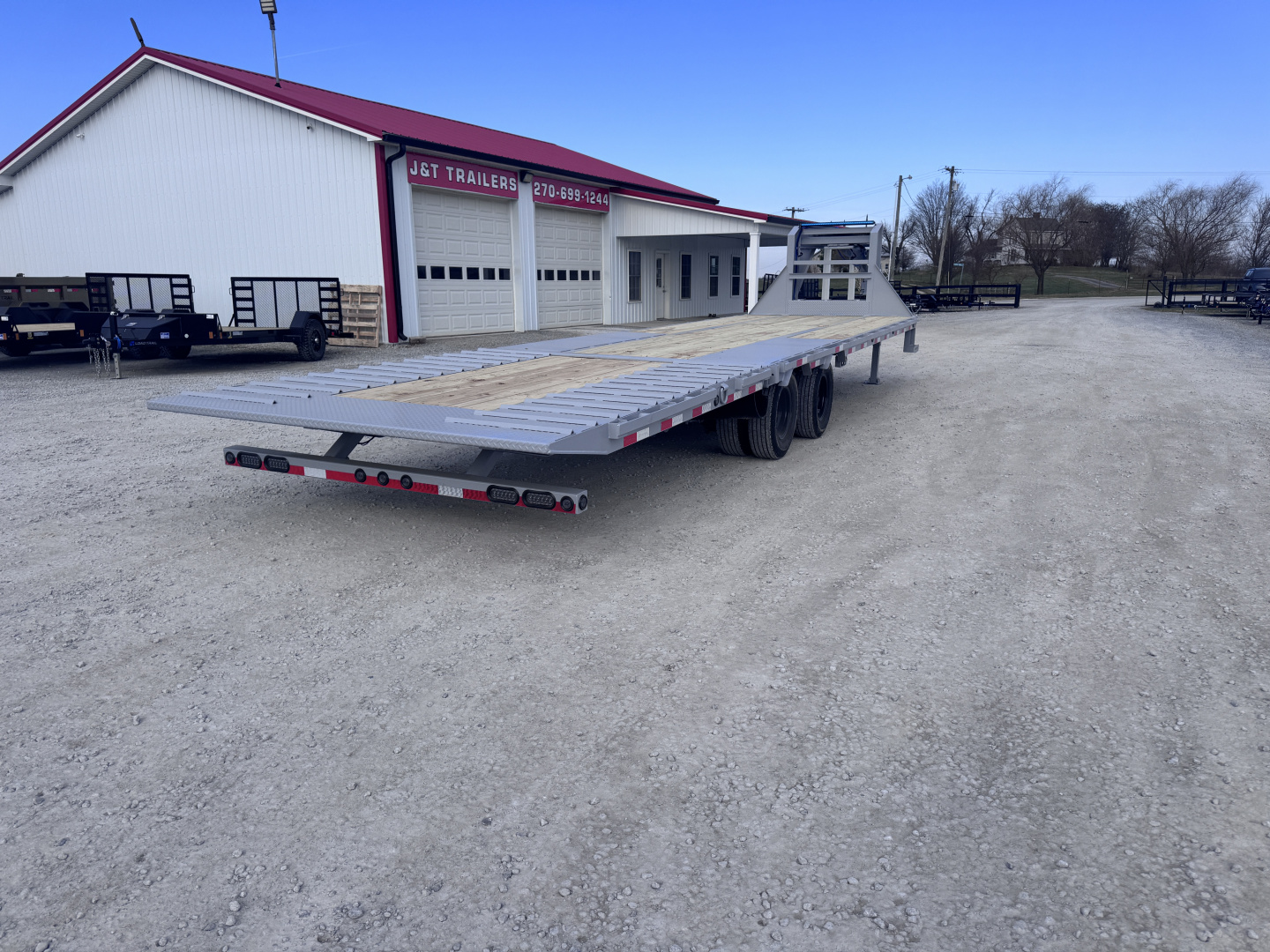 New 2026 Load Trail 32' Hydraulic Dovetail Gooseneck Equipment Trailer