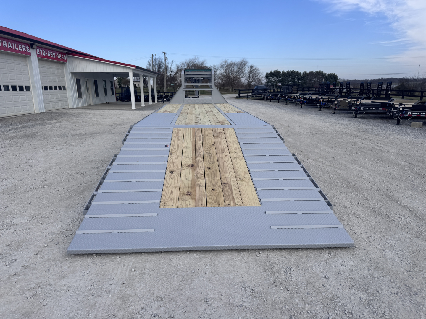 New 2026 Load Trail 32' Hydraulic Dovetail Gooseneck Equipment Trailer