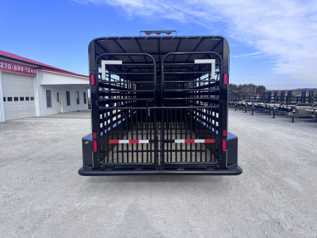 New 2026 Delta Trailers 6'8"x20 Livestock Trailer