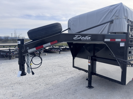 New 2026 Delta Trailers 6'8"x20 Livestock Trailer
