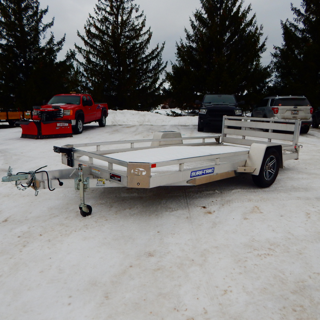 Used 2022 Sure-Trac 7x14 3k Lowside Utility Trailer