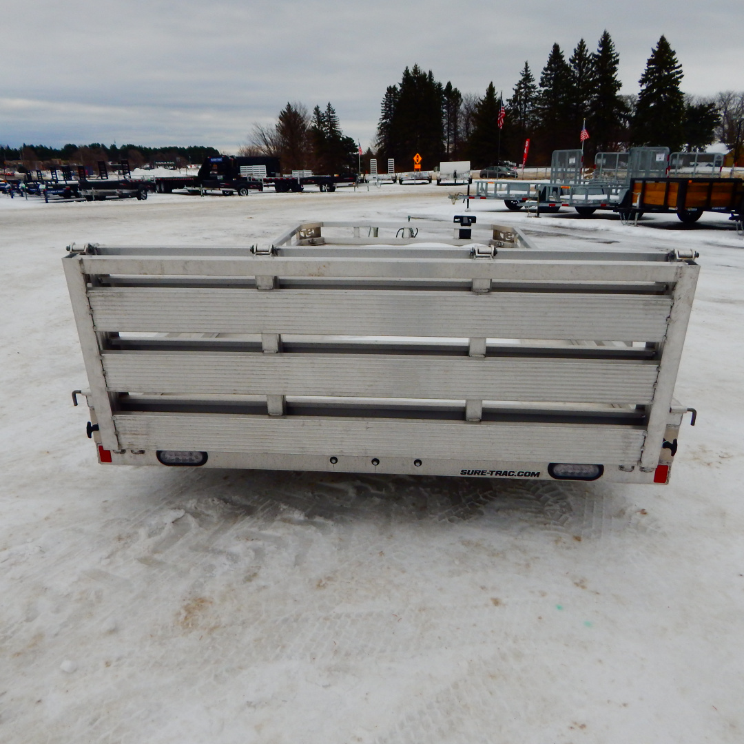 Used 2022 Sure-Trac 7x14 3k Lowside Utility Trailer