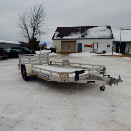 Used 2022 Sure-Trac 7x14 3k Lowside Utility Trailer
