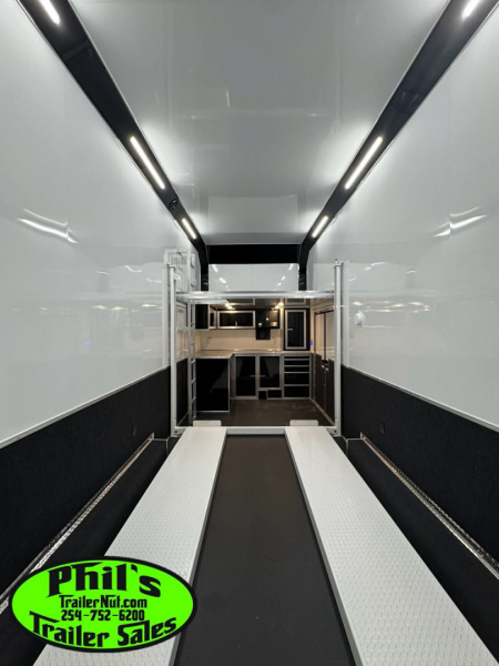 New Haulmark 8.5X28 ALX ALL ALUMINUM STACKER Car / Racing Trailer