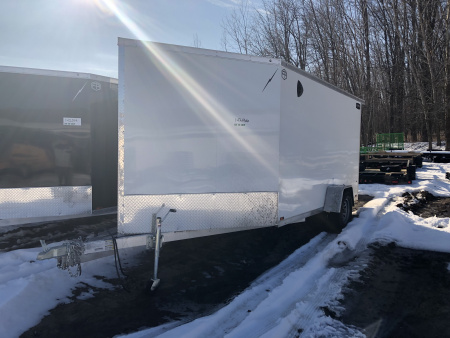 New 2026 Lightning Trailers 7X17 Snowmobile Trailer