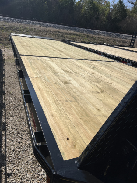 New 2026 P & T Trailers 8X30GN W/MEGA 14K Flatbed Trailer