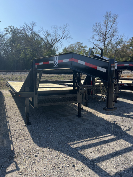 New 2026 P & T Trailers 8X30GN W/MEGA 14K Flatbed Trailer
