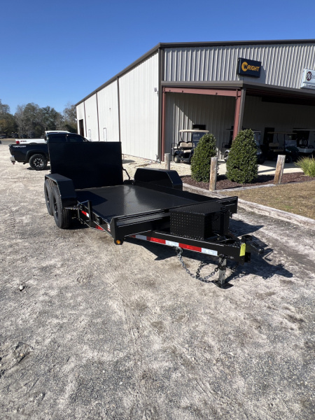 New 2026 P & T Trailers 77X14 SCISSOR/EQUIP 14K Equipment Trailer
