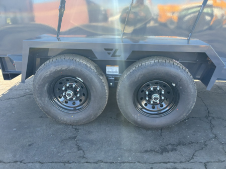 New 2026 Lamar Trailers 83" X 16' DT - 14K Telescopic Dump Trailer