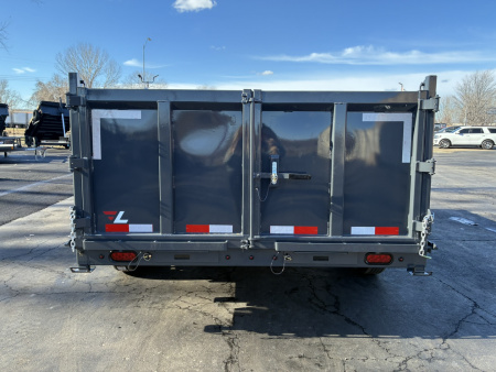 New 2026 Lamar Trailers 83" X 16' DT - 14K Telescopic Dump Trailer
