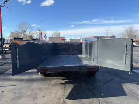 New 2026 Lamar Trailers 83" X 16' DT - 14K Telescopic Dump Trailer