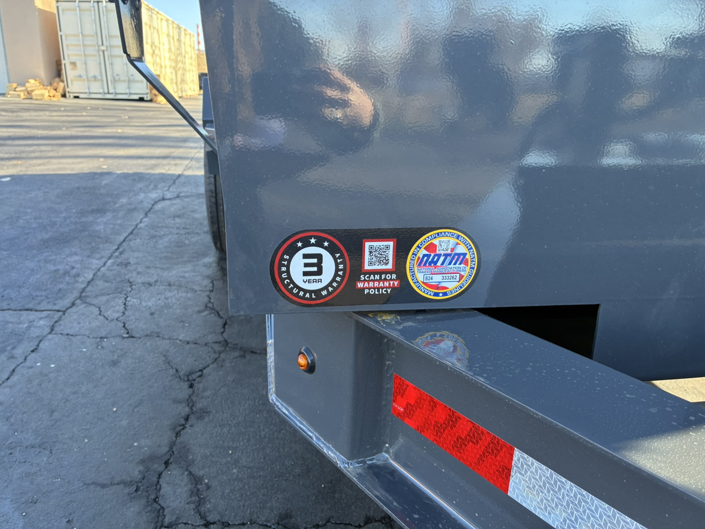 New 2026 Lamar Trailers 83" X 16' DT - 14K Telescopic Dump Trailer