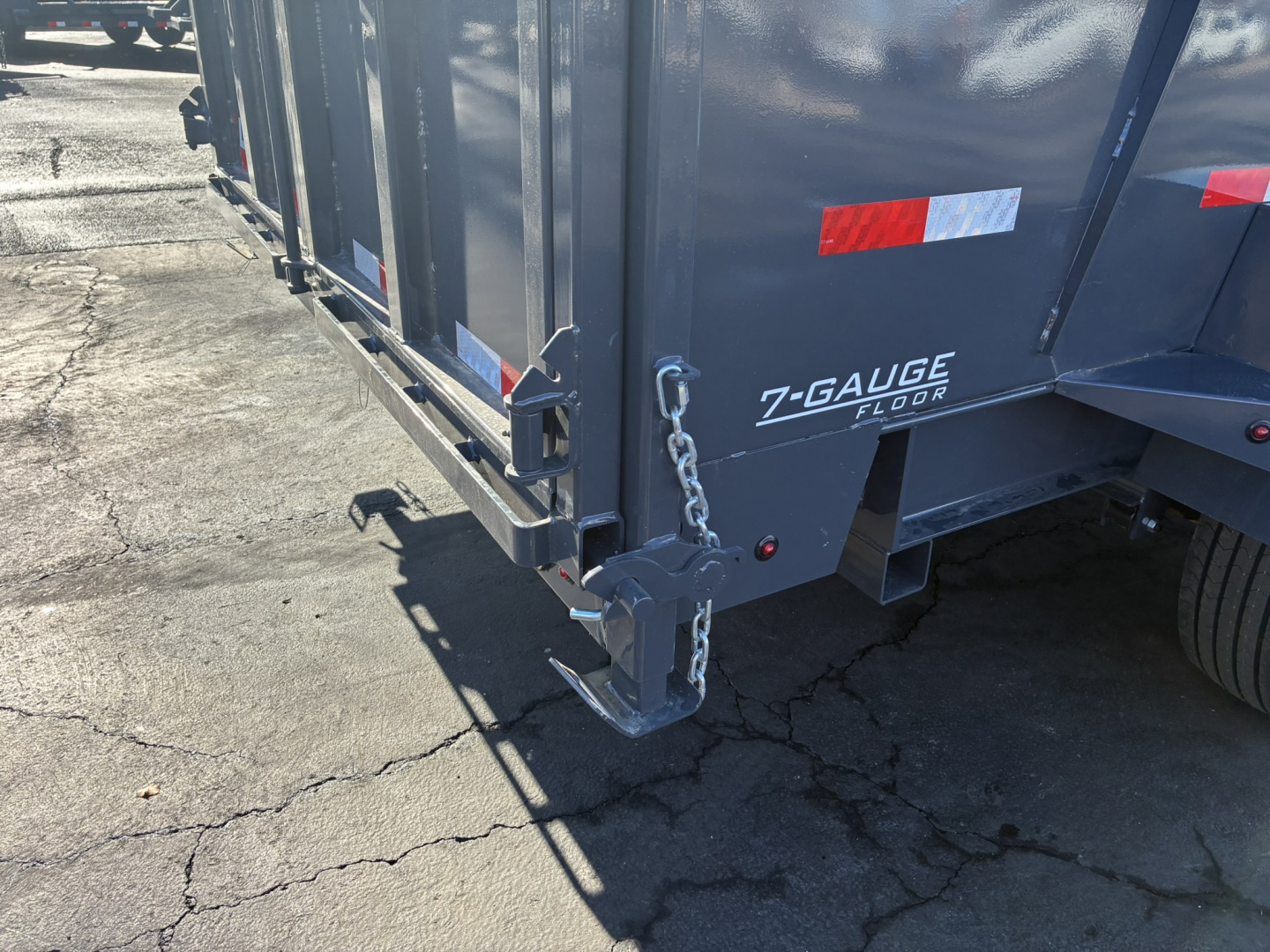 New 2026 Lamar Trailers 83" X 16' DT - 14K Telescopic Dump Trailer