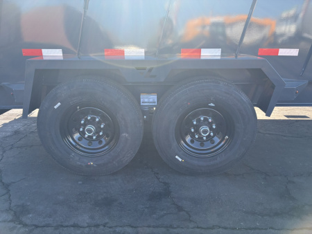 New 2026 Lamar Trailers 83" X 16' DT - 14K Telescopic Dump Trailer