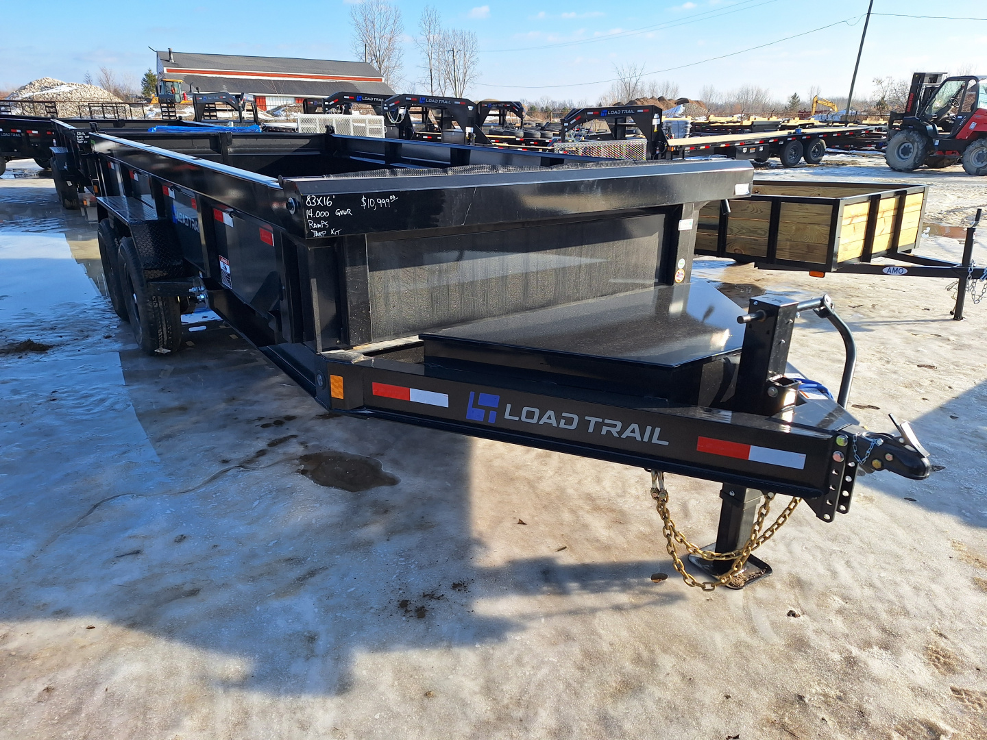 New 2026 Load Trail 83x16' Contractor Dump Trailer